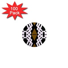 Abstract Pattern Geometric Backgrounds  1  Mini Magnets (100 Pack)  by Eskimos