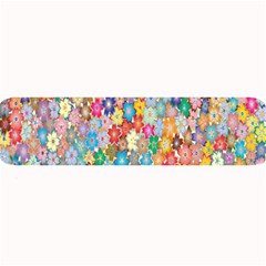 Floral Flowers Large Bar Mats by artworkshop