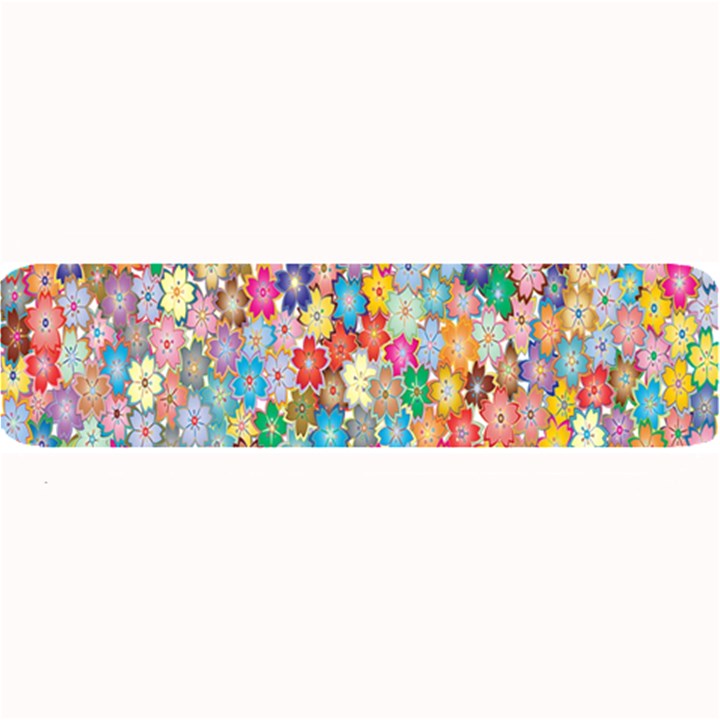 Floral Flowers Large Bar Mats