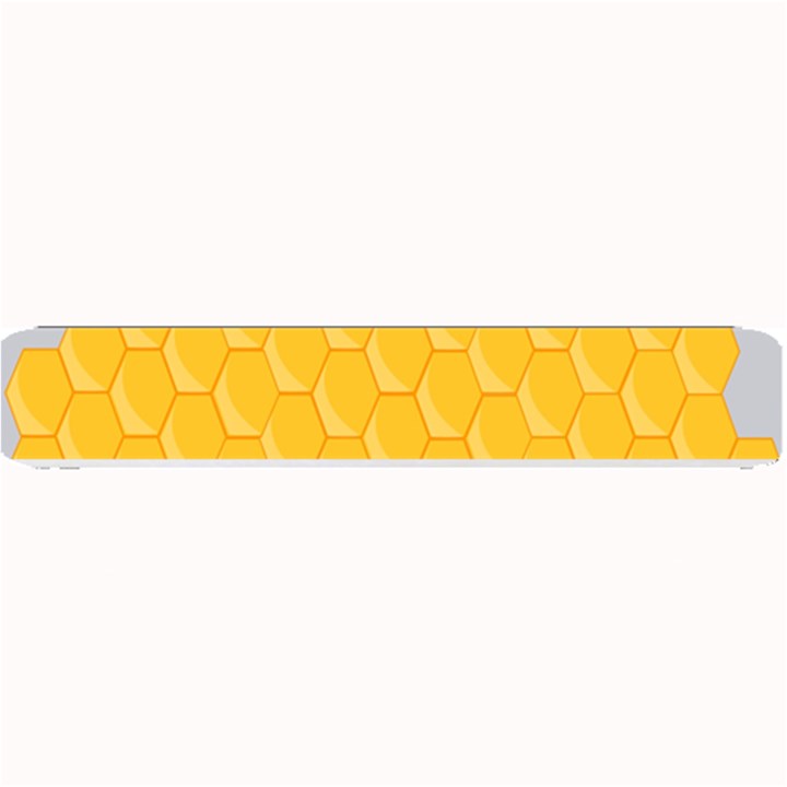 Hexagons Yellow Honeycomb Hive Bee Hive Pattern Small Bar Mats