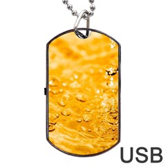 Water Dog Tag Usb Flash (two Sides) by artworkshop