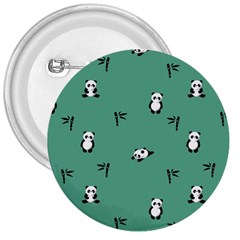 Pandas Pattern 3  Buttons by artworkshop