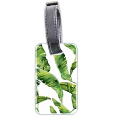 Sheets Tropical Plant Palm Summer Exotic Luggage Tag (two Sides) by artworkshop