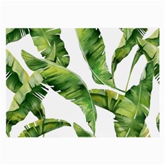 Sheets Tropical Plant Palm Summer Exotic Large Glasses Cloth by artworkshop