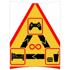 Gamer-geek-video-game-sign-fan Back Support Cushion by Jancukart