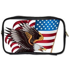 American-eagle- Clip-art Toiletries Bag (one Side) by Jancukart