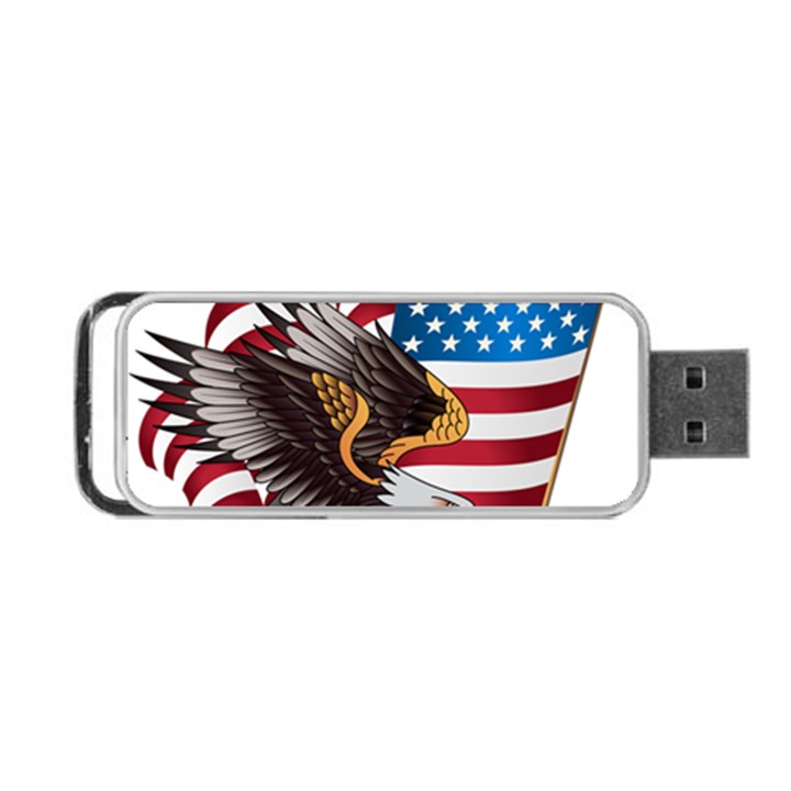 American-eagle- Clip-art Portable USB Flash (Two Sides)