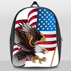 American-eagle- Clip-art School Bag (xl) by Jancukart