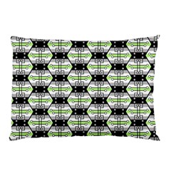 Hackers Town Void Mantis Hexagon Agender Pride Flag Pillow Case by WetdryvacsLair