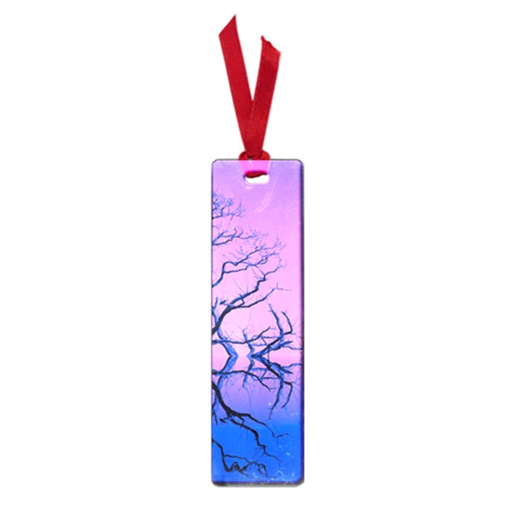 Nature-inspiration-trees-blue Small Book Marks