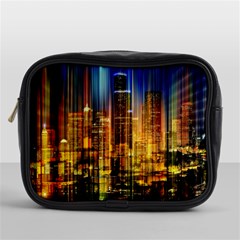 Skyline-light-rays-gloss-upgrade Mini Toiletries Bag (one Side) by Jancukart