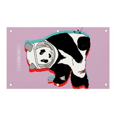 Panda Space Banner And Sign 5  X 3  by NiOng