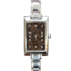 Abstract Dots Rectangle Italian Charm Watch by nateshop