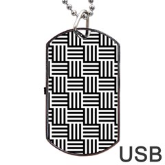 Basket Dog Tag Usb Flash (one Side) by nateshop