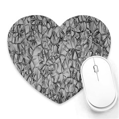 Comb Heart Mousepads by nateshop