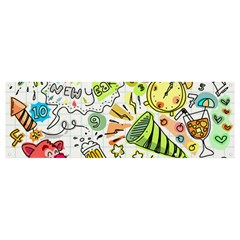 Doodle Banner And Sign 12  X 4  by nateshop