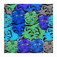 Pattern-cat Medium Glasses Cloth (2 Sides) by nateshop