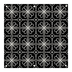 Seamless-pattern Black Banner And Sign 3  X 3  by nateshop