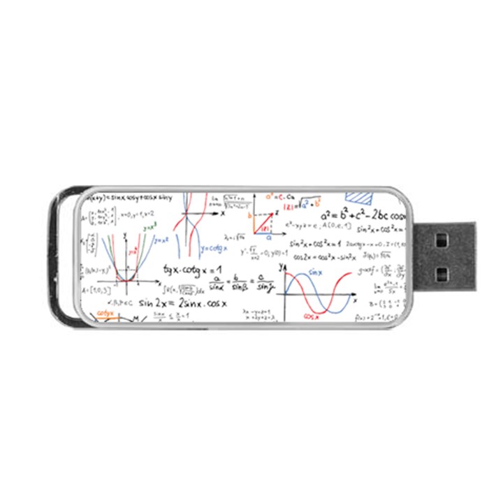 Math Formula Pattern Portable USB Flash (One Side)