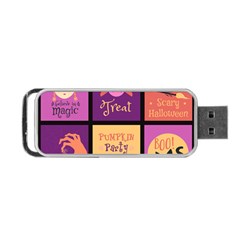 Halloween Cute Cartoon Portable Usb Flash (two Sides) by Sapixe