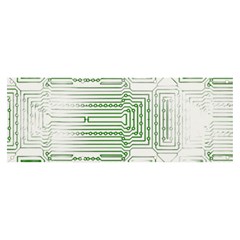 Circuit Board Banner And Sign 8  X 3  by Sapixe