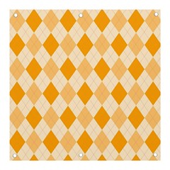 Argyle Banner And Sign 3  X 3  by nateshop