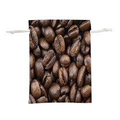 Black Coffe Lightweight Drawstring Pouch (l) by nateshop