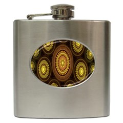 Fractal Hip Flask (6 Oz) by nateshop