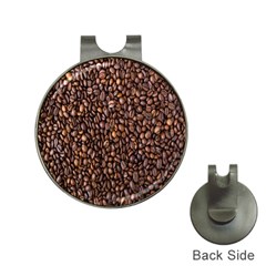 Coffee Beans Food Texture Hat Clips With Golf Markers by artworkshop