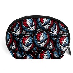 Grateful Dead Pattern Accessory Pouch (large) by Jancukart