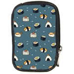 Sushi Pattern Compact Camera Leather Case Front