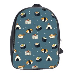 Sushi Pattern School Bag (large) by Jancukart