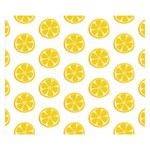 Fruit Food Juicy Organic Yellow Double Sided Flano Blanket (Small)  50 x40  Blanket Back