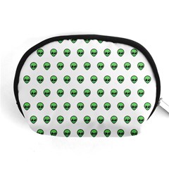 Aliens Ufo Fantasy Pattern Accessory Pouch (medium) by Wegoenart