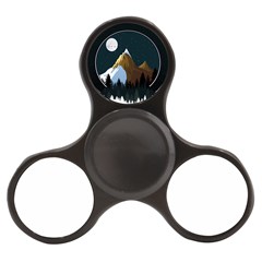 Mountains Forest Moon Stars View Finger Spinner by Wegoenart