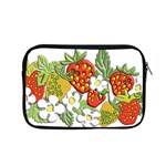 Strawberries Berry Strawberry Leaves Apple MacBook Pro 15  Zipper Case Front