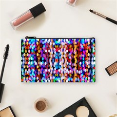 Abstract Background Blur Cosmetic Bag (small) by artworkshop