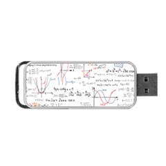 Math Formula Pattern Portable Usb Flash (two Sides) by Wegoenart