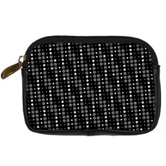 Illustration  Dots Dot Geometric Pattern Digital Art Digital Camera Leather Case by Wegoenart