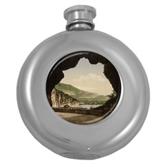 Ponale Road, Garda, Italy  Round Hip Flask (5 Oz) by ConteMonfrey