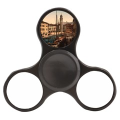  The Harbor, Riva, Lake Garda, Italy 1890-1900 Finger Spinner by ConteMonfrey