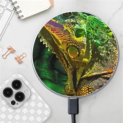 Chameleon Reptile Lizard Animal Wireless Charger by Wegoenart