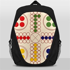 Ludo Game Backpack Bag by Wegoenart