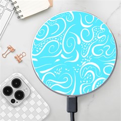 Illustration Scribble Reason Design Pattern Wireless Charger by Wegoenart