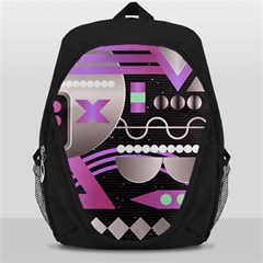 Illustration Background Abstract Geometric Backpack Bag by Wegoenart