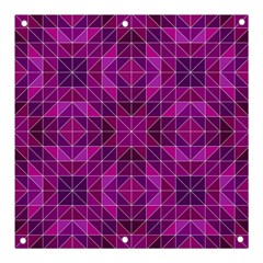 Purple-art Banner And Sign 3  X 3  by nateshop