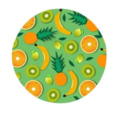 Fruit Tropical Pattern Design Art Mini Round Pill Box by danenraven