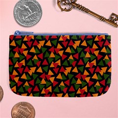 African Triangles  Large Coin Purse by ConteMonfrey