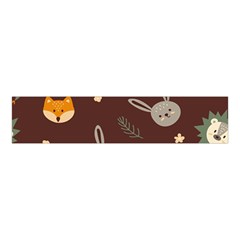 Rabbits, Owls And Cute Little Porcupines  Velvet Scrunchie by ConteMonfrey