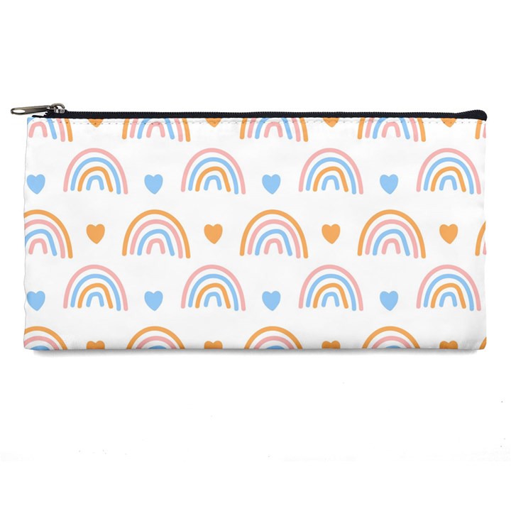 Rainbow Pattern Pencil Case